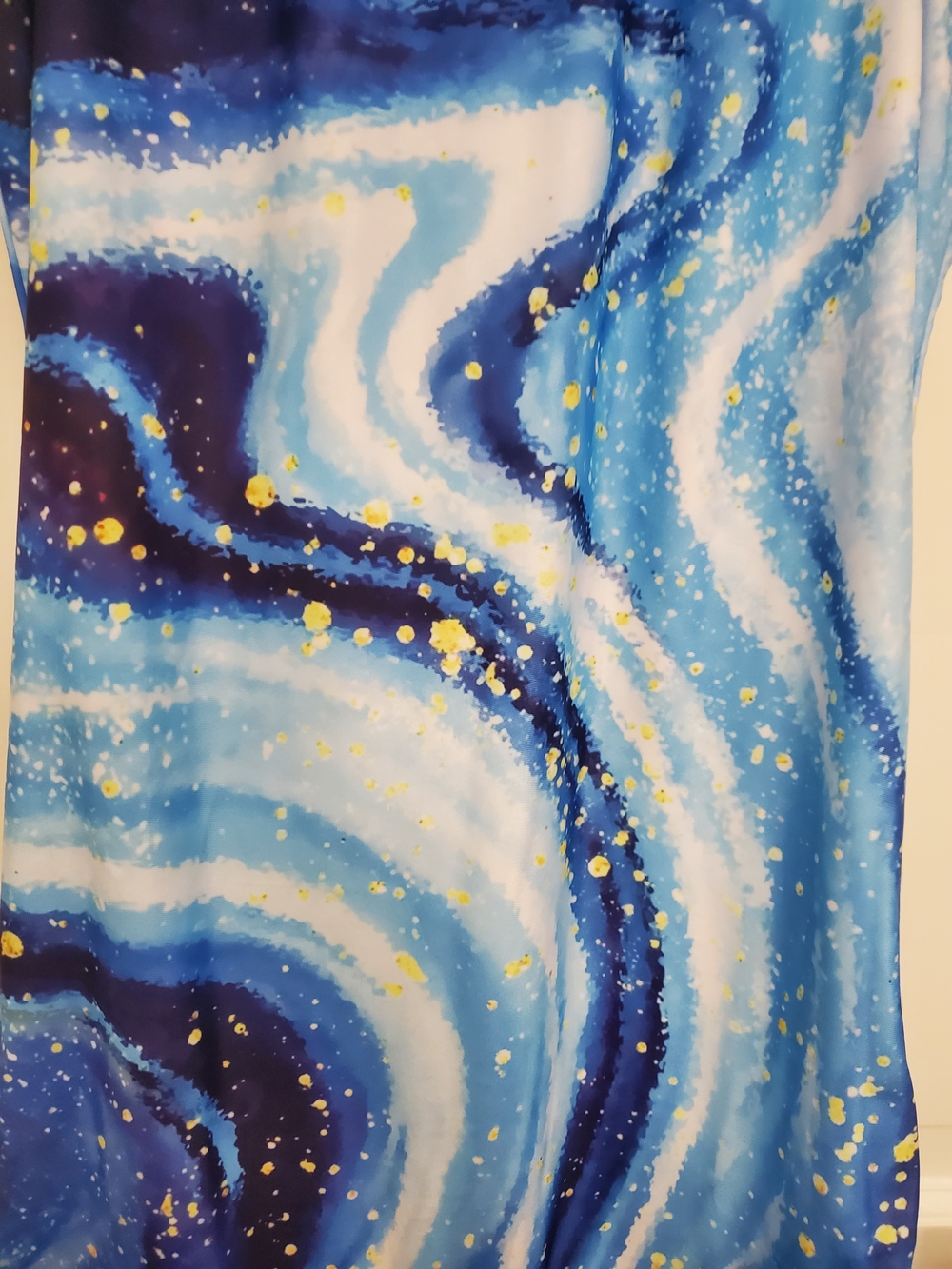 Blue Swirl Kids One-Piece Bodysuit. NWT. - Picture 3 of 6